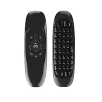 C120 Fly Air Mouse Wireless Keyboard 2.4G Smart Remote Control G64 Rechargeable Smart Keyboard Mouse For Android Tv Box