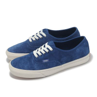 Vans 休閒鞋 Authentic 男鞋 藍 麂皮 緩震 經典 VN000D6G5TU