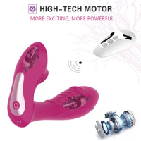 Adult Toy for Women Orgasm Masturbator Wearable Dildo Vibrator G Spot Clitoris Stimulator Butterfly Vibrating Panties Erotic Toy
