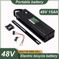 18650 48v 15Ah e-bike battery 48v 15000mAh 18650 lithium battery for 300-2000w e-bike engine built-in bms