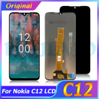 6.3" Original For Nokia C12 LCD Display Touch Screen Digitizer Assembly For Nokia C12 Display Replac