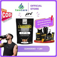 Provus Leanzero Lean Zero Whey Protein Isolate 450 GRAM 1 lbs Stroberi Banana | Shaker