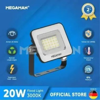 KAP SOROT 10W/ 20W/ 30W/ 50W 3000K/ 6500K 240V MEGAMAN ZDL3014 20W 6500K
