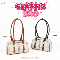 #9925  Cicelle old money สวยแพง กระเป๋าแบรนด์ CICELLE (ซี-เซล) สไตล์ Modern Luxury  สุดฮิต  ใน  ติ๊ก