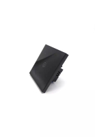 UKGPro 黑色WiFi無線一體化輕觸式20A熱水器/空調智能單斷開關，支援UKG Smart Life Tuya 安卓/iOS App免費下載室內改裝安裝大電流量開關時間制(U-DS161W-20A-BK-A)