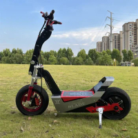 Racing 70-90Mph 110-140KMH Fast Electric scooter 16Inch Tire 72V 15000W QS Motor 180A Powerful Controller E Scooters For Adults
