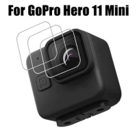 Tempered Glass for GoPro Hero 11 Mini Transparent GoPro Camera Lens Film Anti-scratch Protective Film for GoPro Hero11 Mini