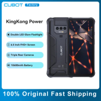 Cubot KingKong Power Rugged Smartphone Global Version 6.5" FHD+8GB+256GB 10600mAh Android 13 NFC Fast Charge Mobile Cell Phones