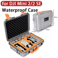 for DJI Mini 2 SE Case Waterproof Box Portable Suitcase Explosion-proof Case for DJI Mini 2 Drone Accessory