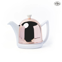 【TWG Tea】玫瑰穹頂之耀系列茶壺(白色/600ml)