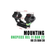 Monting One Piece Rel 11 Dan 22 Onepiece Mounting Teleskop OD 25 30