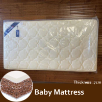 Natural palm baby mattress Formaldehyde free latex mattress for kindergarten and newborn children