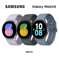 【最高22%回饋】Samsung Galaxy Watch5(R910)44mm-贈送彈性錶帶不挑色【限定樂天APP下單】