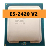 CPU Xeon E5 2420 v2 2.2 GHz Six-Core 15M 80W LGA-1356 E5 2420v2 CPU processor Free Shipping