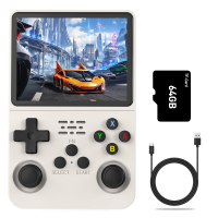 GAMINJA R36S Portable game console built-in 15000+ games and multiple emulators Linux system with 64