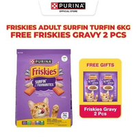 FRISKIES Adult Surfin Turfin 6kg Free Friskies Gravy 2pcs