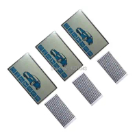 3PCS A93 LCD display for Russian 2-way Car Alarm System Starline A93 LCD Remote Control Keychain A93 Key Fob Chain
