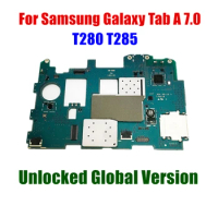 Unlocked For Samsung Galaxy Tab A 7.0 T280 T285 WIFI SIM Android OS Motherboard Eu Version Logic board Full chips