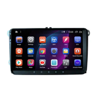 2 Din Car Radio 9 inch Recorder MP5 Android Multimedia Player With GPS Navigation Wifi Connection For VW