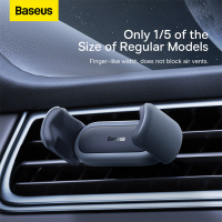 Baseus Mini Car Phone Holder Car Air Vent Clip Mount For 5.4-6.7 Inch Phone Car Mobile Phone Holder For Samsung Xiaomi2023