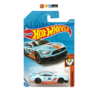 Hot Wheels 1/64 ford mustang gulf #19 Collection Die cast alloy trolley model