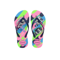 【havaianas 哈瓦仕】巴西人字拖 兒童款 飛天小女警 涼鞋 拖鞋 4149886-0001