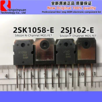 2SK1058-E 2SJ162-E K1058 J162 TO-3P Complementary pair 2SK1058 and 2SJ162 Silicon N/P Channel MOS FET New 100% quality
