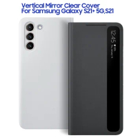 Smart View Mirror Flip Case Cover For Samsung Galaxy S21 5G S21 Plus 5G S21+ 5G Smart Clear View Cover