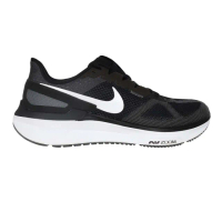 【NIKE 耐吉】AIR ZOOM STRUCTURE 25 男運動休閒鞋-路跑 黑灰白(DJ7883-002)