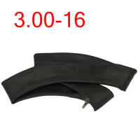 3.00-16 16" Inch Inner Tyre Butyl Rubber Tube for Motorcycle Electric Bicycle Vehicle Wheel