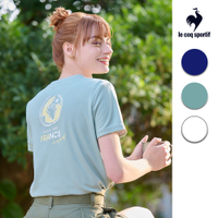 法國公雞牌S.Café環保科技咖啡紗運動短袖T恤 中性 三色 LWR23608