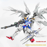 มีสินค้า Daban 8820 mg 1/100 ชุดโมเดล Flying Wing Zero พร้อมสติ๊กเกอร์และขาตั้ง ต้องประกอบ ฟิกเกอร์ส