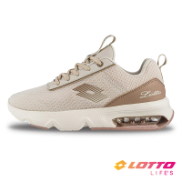 【LOTTO】女 ARIA Lite 氣墊跑鞋(焦糖拿鐵-LT3AWR9061)