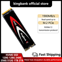 KingBank NVME SSD 2TB 1TB 512GB 256GB 128GB M.2 SSD PCIE Nvme Internal Solid State Drives Hard Disk Laptop Desktop MSI Asrock