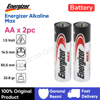 Battery Energizer Alkaline Max AA Alkaline – Battery AA Pack Isi 2 pcs Original & Kuat dan Tahan lam