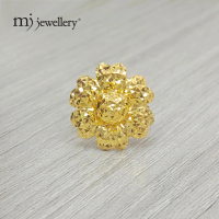 MJ Jewellery 375/9K Gold Fiore Ring C18