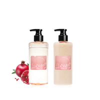 【Bonnie House 植享家】Perfume紅石榴亮澤柔順洗護組(紅寶石早餐洗髮精400ml+紅寶石早餐護髮素400ml)