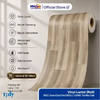 Vinyl Lantai Roll Tidy 1602 Tortila Oak 2x1m - Lantai Kayu