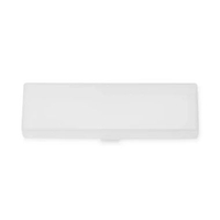 MUJI Polypropylene Pen Case (Horizontal Type) Tempat Pensil Large Putih