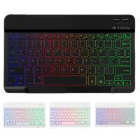 Magic Keyboard Laptop Keyboard with Magnetic Keyboard Case Bluetooth-Compatible RGB Keyboard for iPad 10th Generation 10.9inch