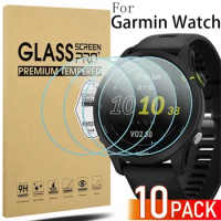 10-1Pcs Tempered Glass for Garmin Forerunner 165 965 255 265 265s 955 SmartWatch Screen Protective HD Films for Garmin Watch