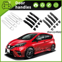 For Nissan Note E13 2013-2019 Gloss Black Chrome Car Door Handle Cover Trim Styling Accessories Car Stickers Auto Accessories