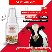 Obat Anti Kutu Sapi Spray Pembasmi Kutu Tungau dan Jamur