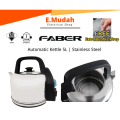 Faber FK5006 Electric Kettle 5L - Ketuhar Elektrik Berkapasiti Besar dengan Stainless Steel Berkualiti Tinggi