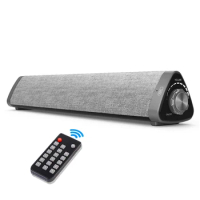 YOUXIU Bluetooth Sound Bar Wireless Stereo Speakers with Remote Control Subwoofers Soundbar for TV/Phones/home theater
