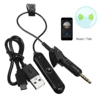Wireless bluetooth Adapter Cable W/ USB For Bose for QuietComfort QC15 Headphones Receiver Connection Cable for Mobile Phones