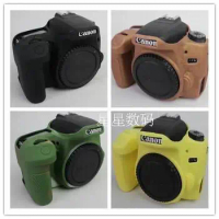 Soft Silicone Rubber Camera Protective Body Cover Protector Case Bag Skin For Canon 77D Camera