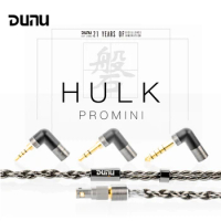 DUNU HULK Pro MINI Highly-Refined Furukawa Single-Crystal Copper Cable with 2.5/3.5/4.4mm 3 Connectors Q-Lock PLUS 0.78mm/MMCX