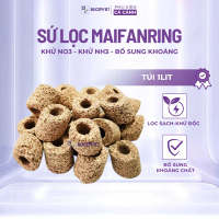 SỨ MOUNTAIN TREE MAIFAN RING -VẬT LIỆU LỌC CAO CẤP - Khử Nitrate ( N03 ) và Amoniac ( NH3 ) - Bucep 