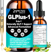 GLP-1 Supplement for Women & Men 9-in-1 Naturally GLP-1 Support w. Berberine HCI Cyelon Cinnamon Gre